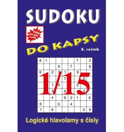 Sudoku do kapsy 1/2015 (modrá)