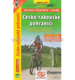 Česko-rakouské pohraničí 1:90T dálk.cyklotrasa