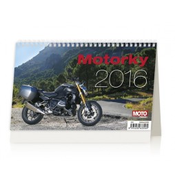 Kalendář stolní 2016 - Motorky