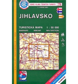 Jihlavsko - Turistická mapa - edice Klub českých turistů 79