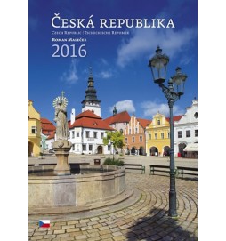 Kalendář nástěnný 2016 - Česká republika/Czech Republic/Tschechische Republik