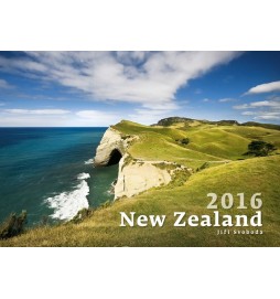 Kalendář nástěnný 2016 - New Zealand