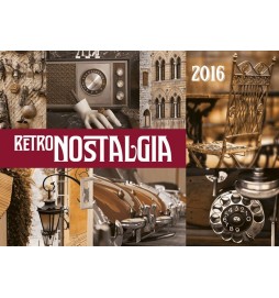 Kalendář nástěnný 2016 - Retro Nostalgia