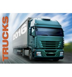 Kalendář nástěnný 2016 - Trucks