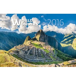 Kalendář nástěnný 2016 - World Wonders