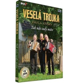 Veselá trojka - Tak nás tady máte - CD+DVD