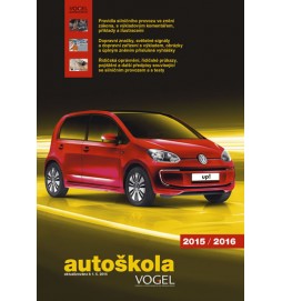 Autoškola 2015/2016 - 3 sešity (Pravidla, předpisy + Konstrukce, údržba, teorie jízdy + Testy) + CD, aktualiz. k 1.5.2015