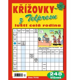 Křížovky z Telpresu luští celá rodina - 248 křížovek 1/2015