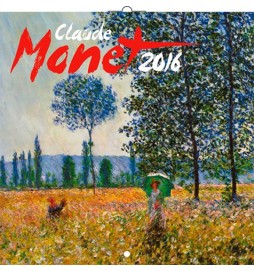 Kalendář nástěnný 2016 - Claude Monet, poznámkový  30 x 30 cm