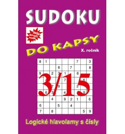 Sudoku do kapsy 3/2015 (fialová)