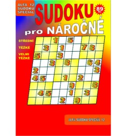 Sudoku speciál 12 pro nároční