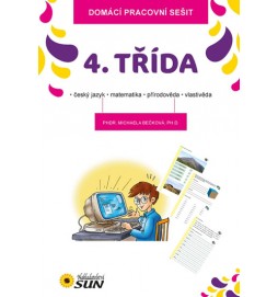 Domácí pracovní sešit - 4.třída (český jazyk, matematika, přírodověda, vlastivěda)