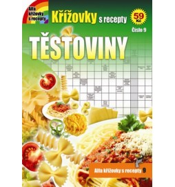 Křížovky s recepty 9 - Těstoviny