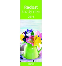 Kalendář záložkový 2016 - Radost na každý den