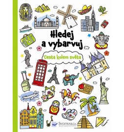 Hledej a vybarvuj - Cesta kolem světa