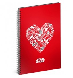 Blok Star Wars Red, 14,8 x 21 cm