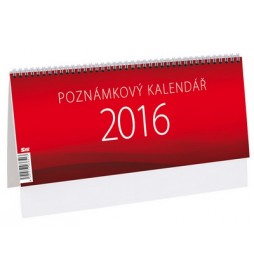 Kalendář stolní 2016 - Poznámkový