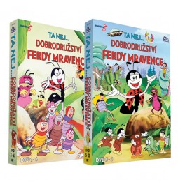 Dobrodružství Ferdy mravence - 8 DVD - Ta nej...