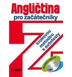 Angličtina pro začátečníky krokovou metodou s autotesty + 3 CD