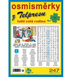 Osmisměrky z Telpresu luští celá rodina 2/2015 - 247 osmisměrek