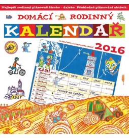 Domácí rodinný kalendář 2016