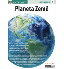 Planeta Země - Naučná karta